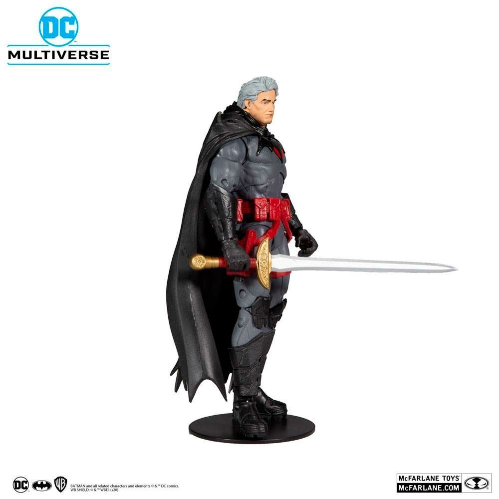 Figura Batman Flashpoint McFarlane en pose con espada y capa negra de McFarlane Toys Figura Batman Flashpoint McFarlane en pose con espada y capa negra de McFarlane Toys